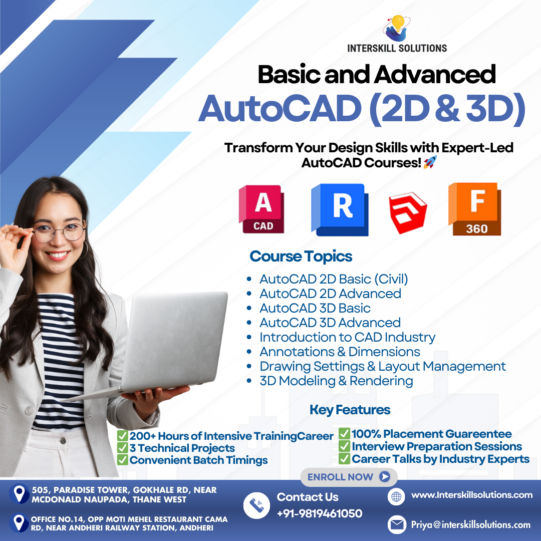 AutoCAD 2D / 3D Course